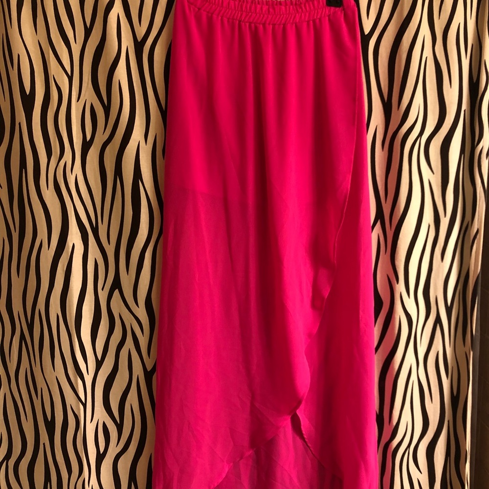 Hot Pink Lush Skirt